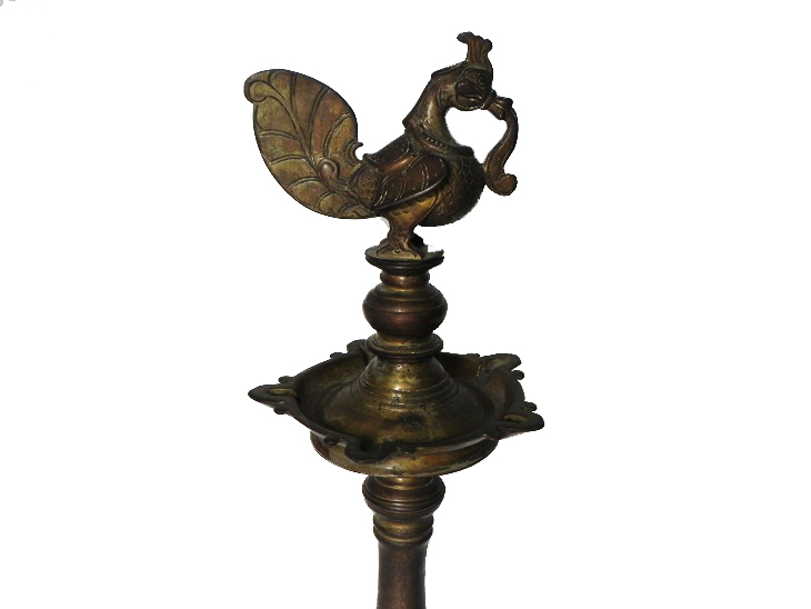 Vintage Oil Lamp-24 (Ht-25 Inches)