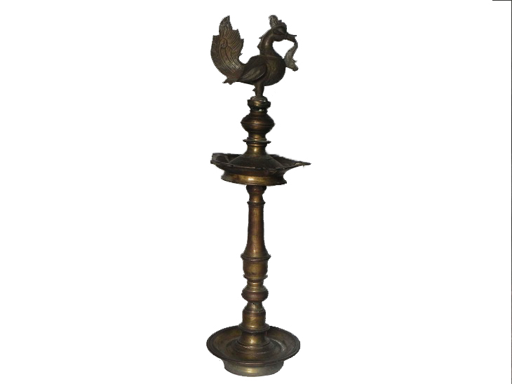 Vintage Oil Lamp-25 (Ht-25 Inches)