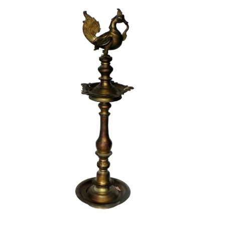 Vintage Oil Lamp-3 (Ht-25 Inches)