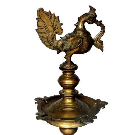 Vintage Oil Lamp-2 (Ht-29 Inches)