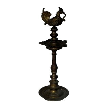 Vintage Oil Lamp-13 (Ht-24 Inches)