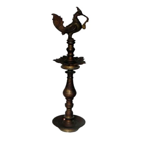 Vintage Oil Lamp-23 (Ht-26 Inches)