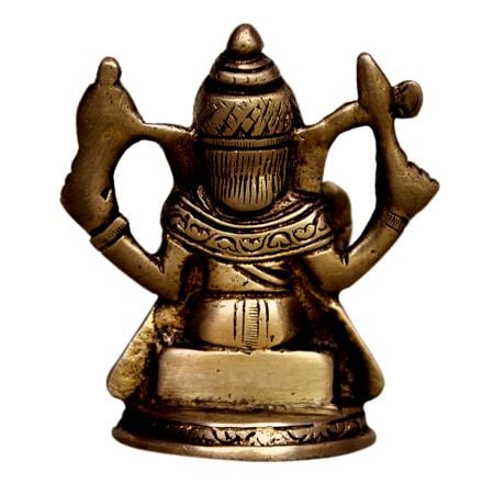 Brass Ganesha (Ht-3 Inches)