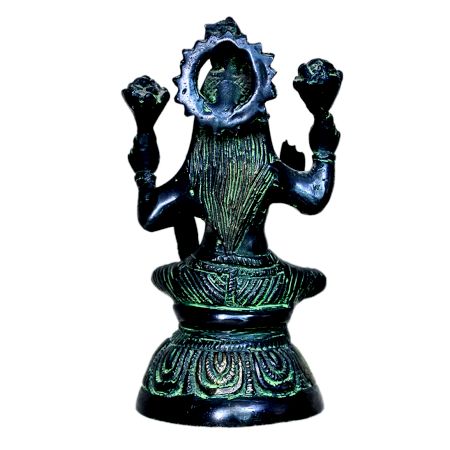 Brass Laxmi (Ht-4.3 Inches)