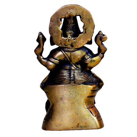 Brass Ganesha (Ht- 9 Inches)