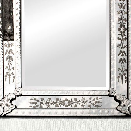 Long Venetian Mirror-48.5 inches X 30 inches