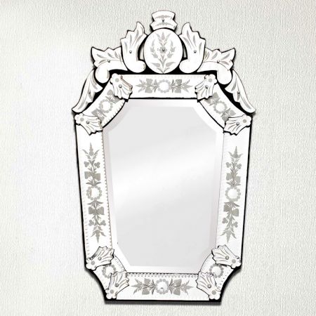 Vintage Venetian Mirror-23.75 inches X 14 inches