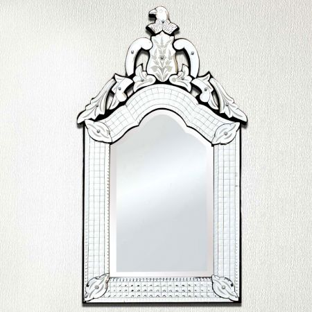 Long Venetian Mirror-25. inches X 12.5 inches