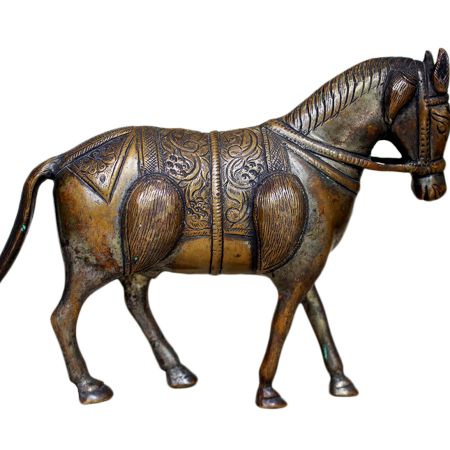 Brass Horse Ht-6.1 Inches