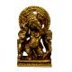 Brass Ganesha (Ht-4.1 Inches)