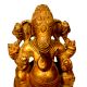 Brass Ganesha (Ht-4.3 Inches)