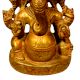 Brass Ganesha (Ht-4.3 Inches)