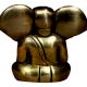 Brass Ganesha (Ht-2.3 Inches)