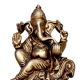Brass Ganesha (Ht-5.7 Inches)