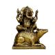 Brass Ganesha (Ht-6.3 Inches)
