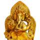 Brass Ganesha (Ht- 6.3 Inches)