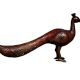 Brass Peacock Ht-3.9 Inches