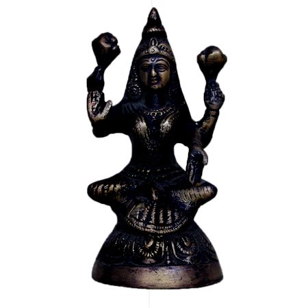 Brass Laxmi (Ht-5.5 Inches)