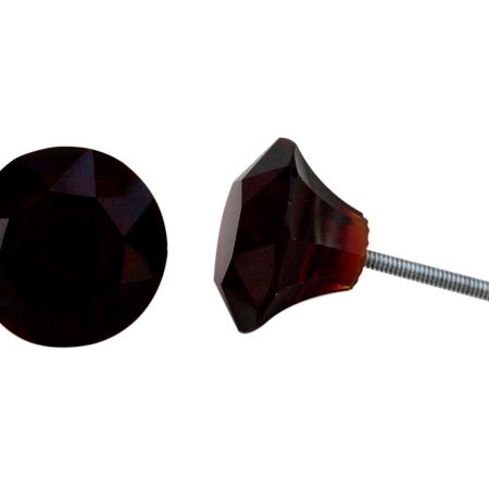 Dark Red Door Knobs Big