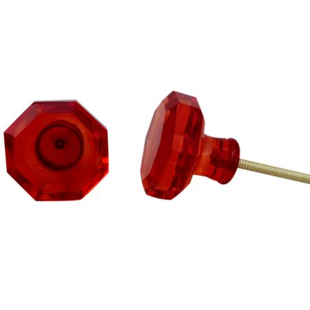 Red Resin Knob