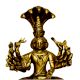 Brass Shiva (Ht-7.9 Inches)