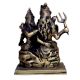 Brass Shiv Parvati (Ht-5.5 Inches)