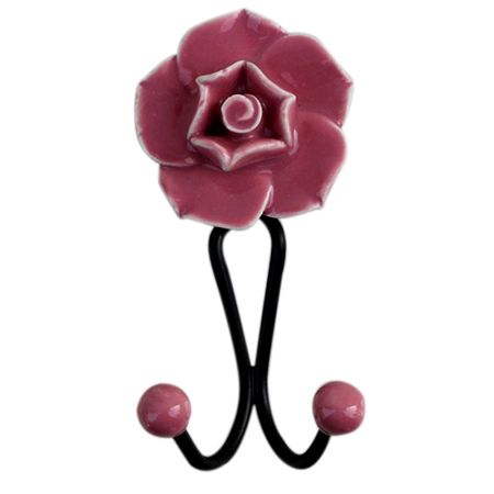 Pink Flower Hooks