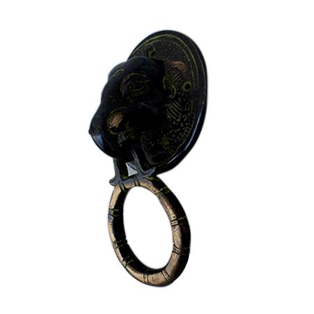 Antique Elephant Door Knocker-1