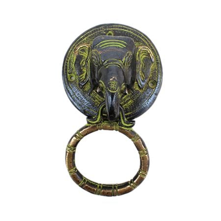 Antique Elephant Door Knocker-2