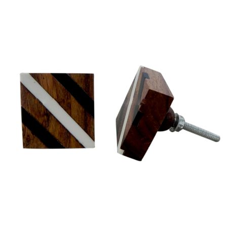 B&W Ivory Cabinet Knobs