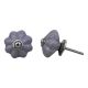 Purple Crackle Melon Ceramic Dresser Knob