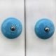 Turquoise Flat Knob