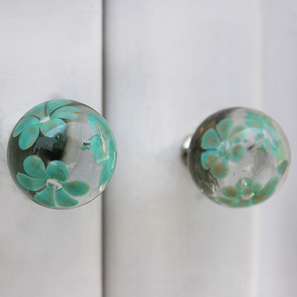Sea Green Grey Knob