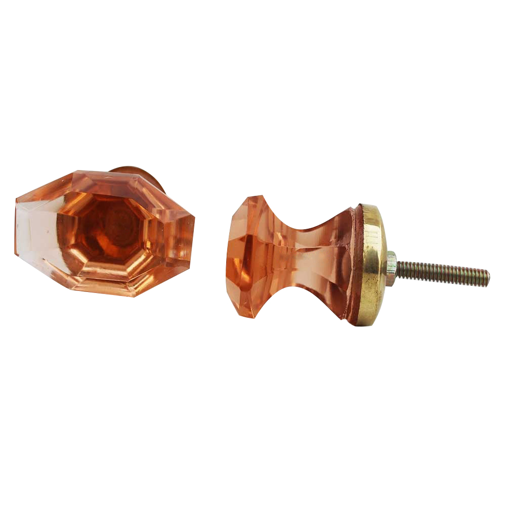 Pink Tapered Baguette Drawer Knobs Online