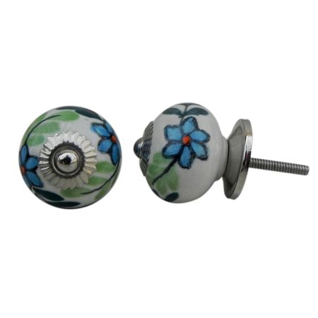 Frangipani Flower Knob (1)