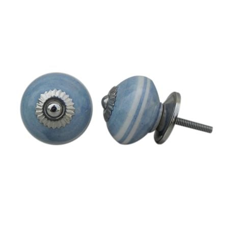Light Grey Striped Knob (1)