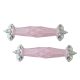 Pink Cut Ceramic Handles
