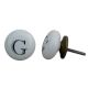 G Alphabet Ceramic Dresser Knob