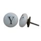 Y Alphabet Ceramic Dresser Drawer Knob
