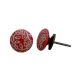 Pastel Red Etched Knob