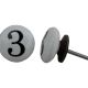 Number Ceramic Knob -3