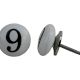 Number Ceramic Knob -9