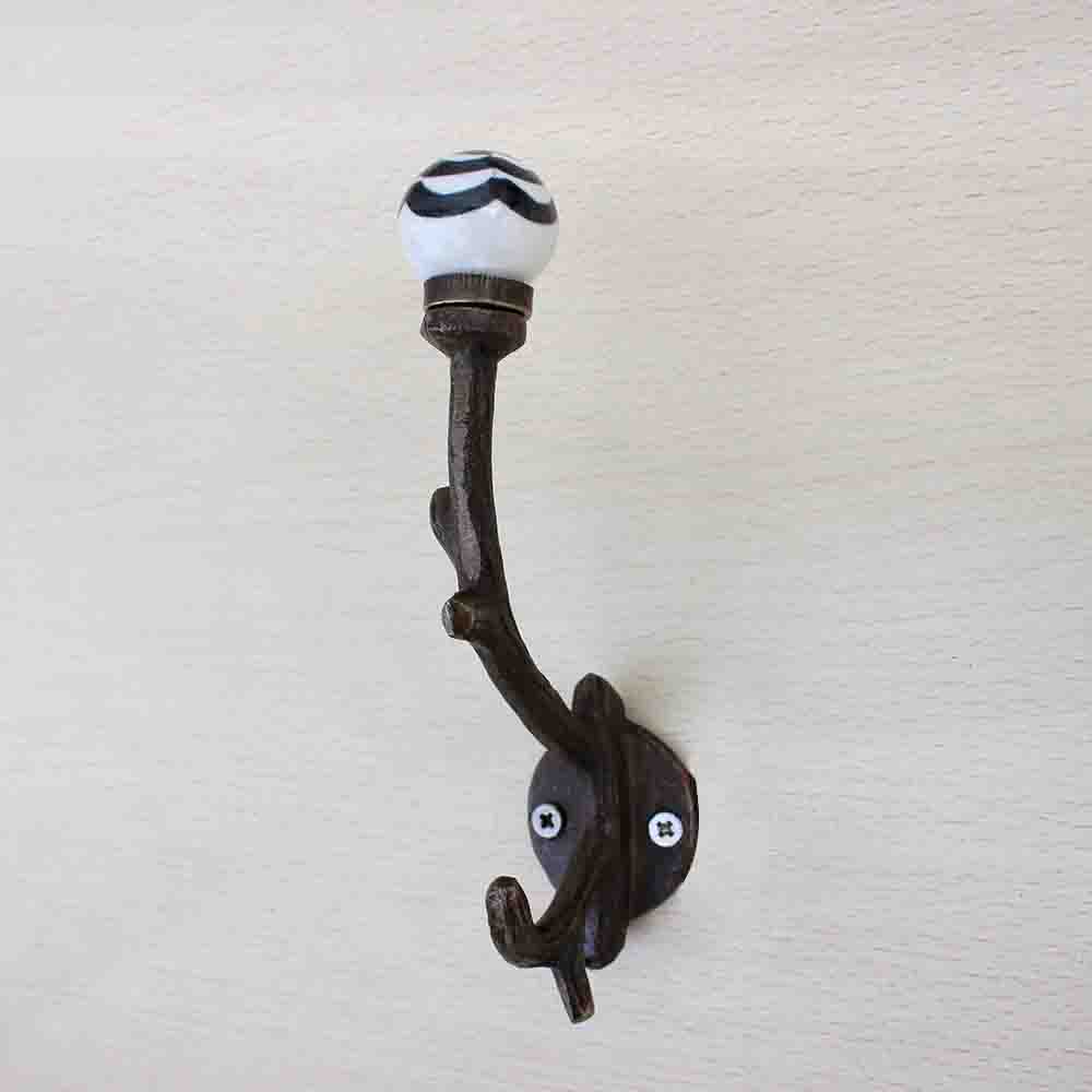 Black Floral Tree Hooks