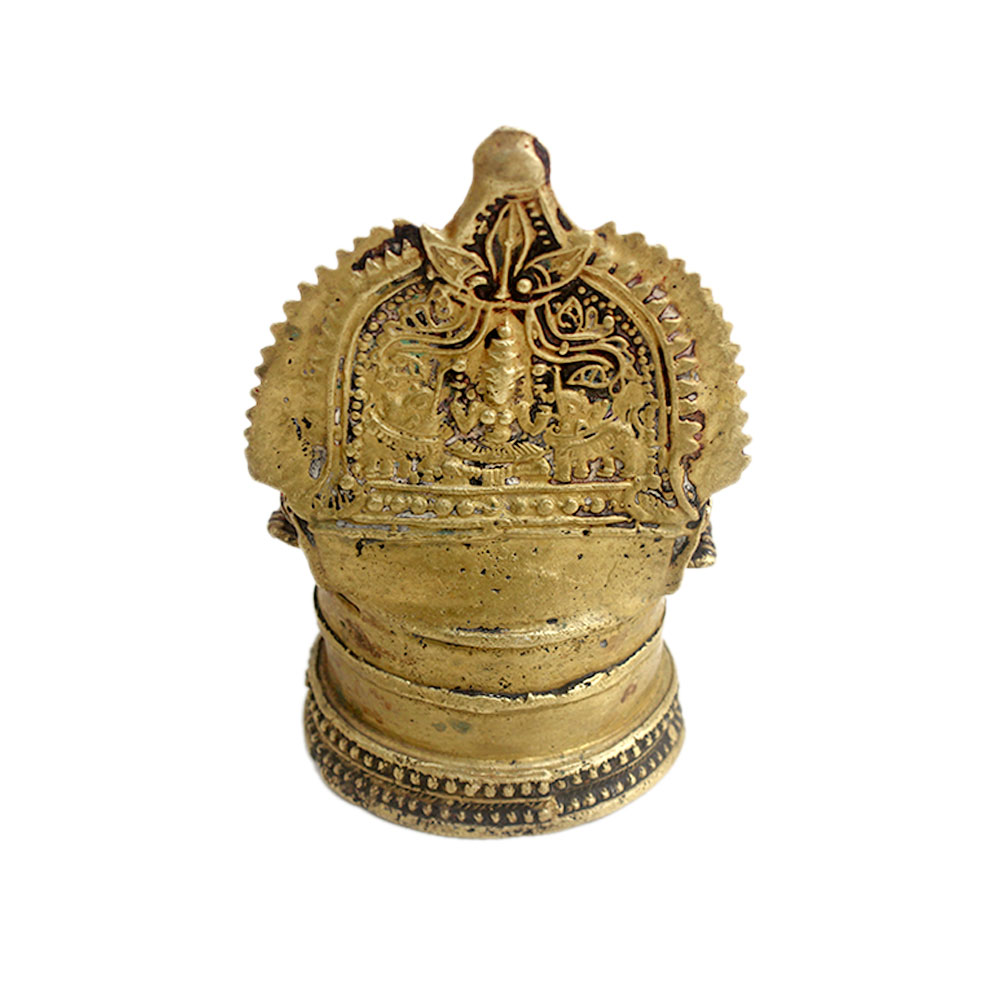 Laxmi Brass Oil Lamp (Ht-5.5 Inches)