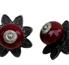 Cherry Round Protia Knob