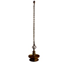 Bronze Oil Lamp-44 (Ht -34 Inches)