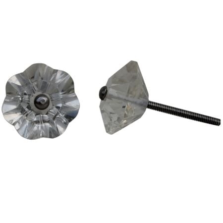 Diamond Clear Knob