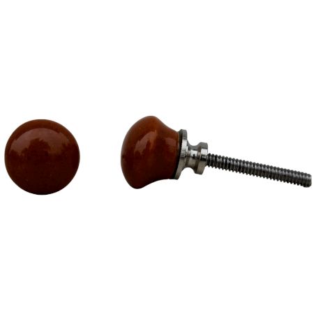 Dark Brown Tiny Knob