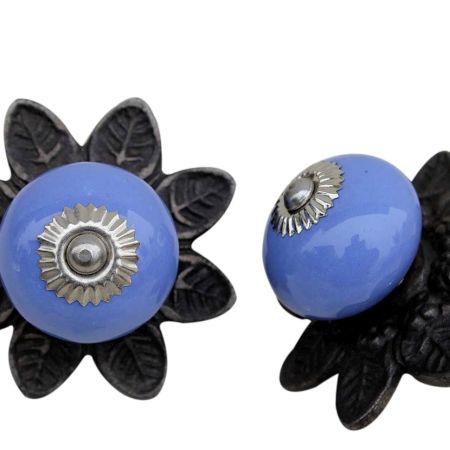 Slate Blue Protia Knob