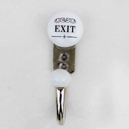 Exit Flat Ceramic Hooks